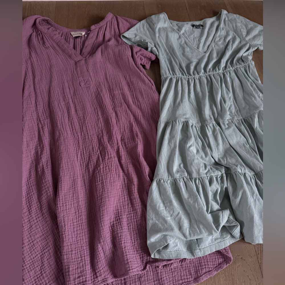 Wild Fable Women's Blouses - Purple and Gray